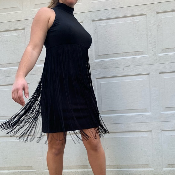 Fringe Tassel Bodycon Dress - Picture 8 of 12